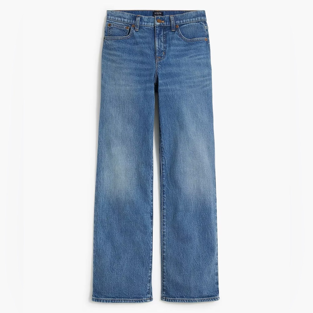JCrew Factory wide-leg full-length jean, NWT, Size 32